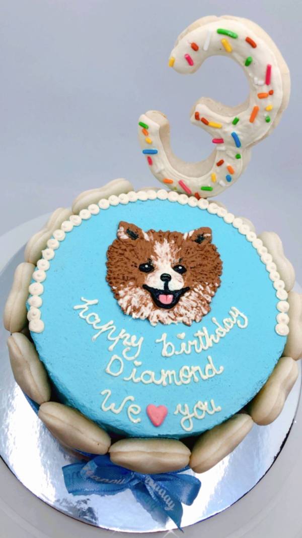 Customized Dog Cake - Image 3