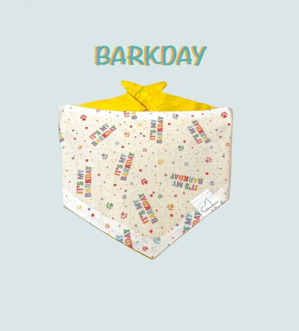 Barkday dog bandana dog apparel hakuna matata dog treats